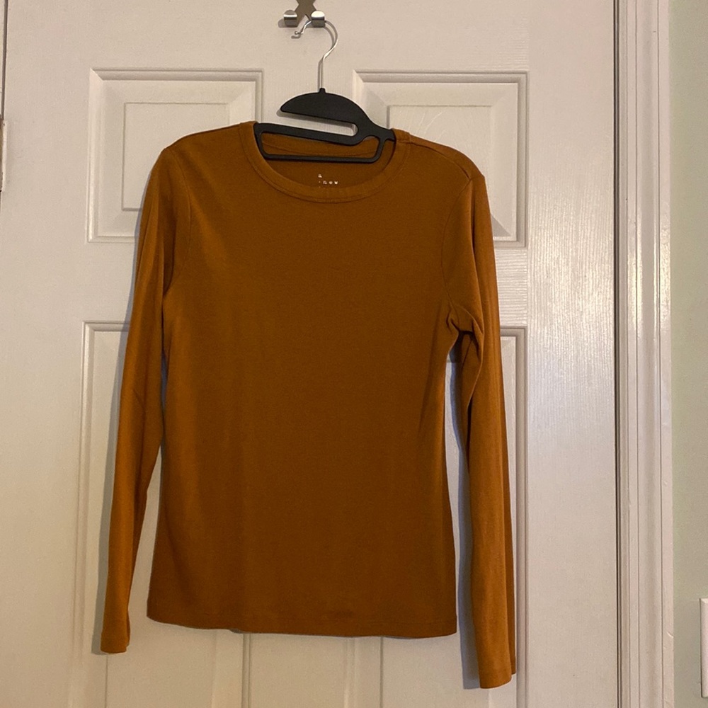 a • new • day Long Sleeve Top